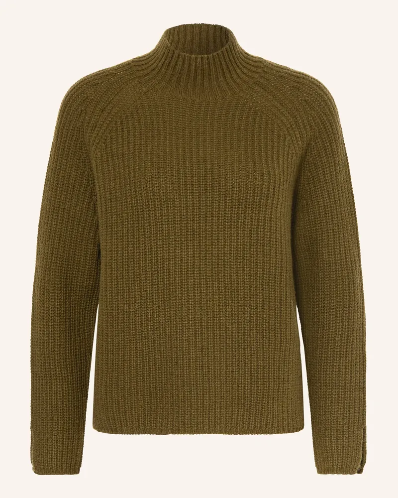 lilienfels Pullover Mit Cashmere gruen Khaki