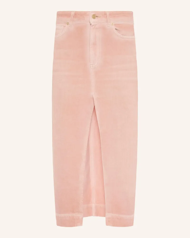 7 for all mankind AMBER SKIRT Jeansrock Pink