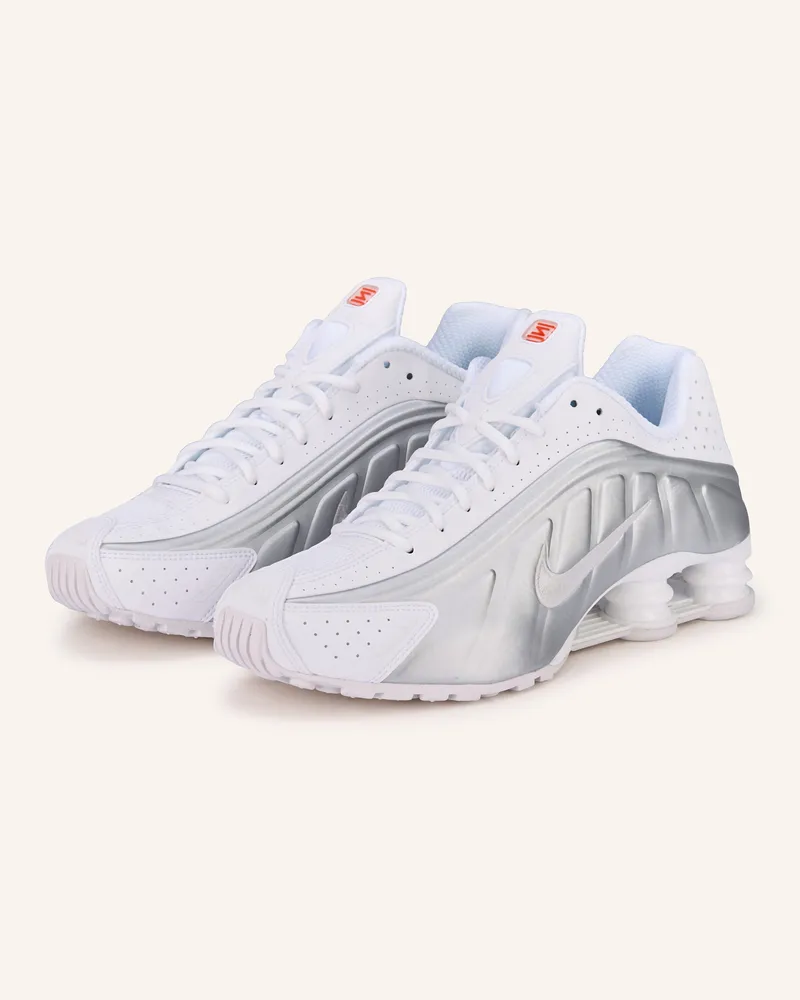 Nike Sneaker SHOX R4 Weiss