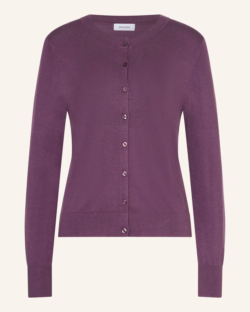 Darling Harbour Strickjacke Plum