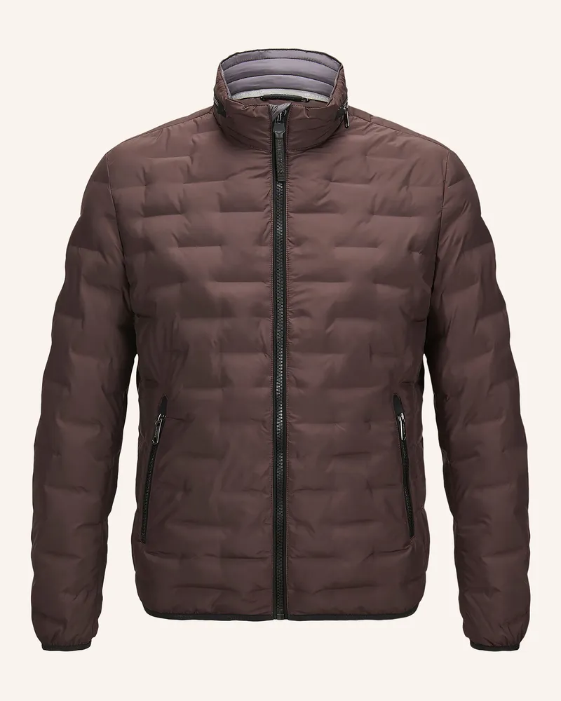 Milestone Steppjacke Mssalvio braun Dunkelbraun