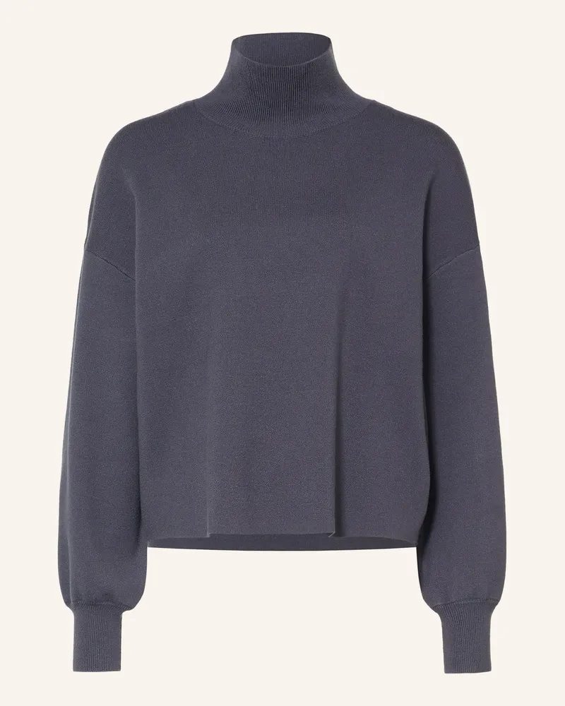 MOSS COPENHAGEN Rollkragenpullover Mschmercy blau Dunkelgrau