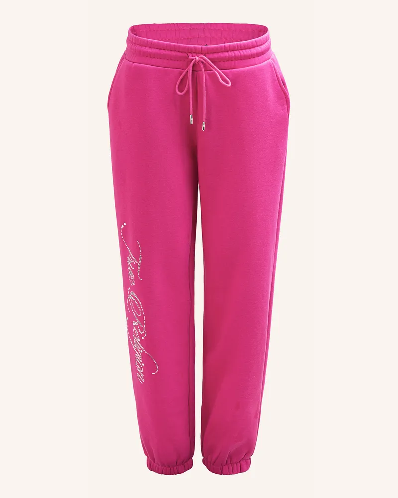 True Religion Jogginghose CRYSTAL Boyfriend Pink