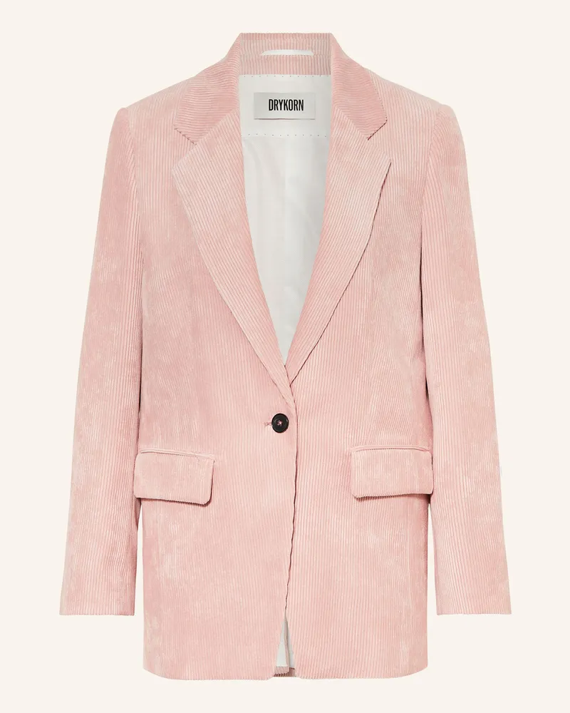 Drykorn Longblazer GLENDALE aus Cord Hellrosa