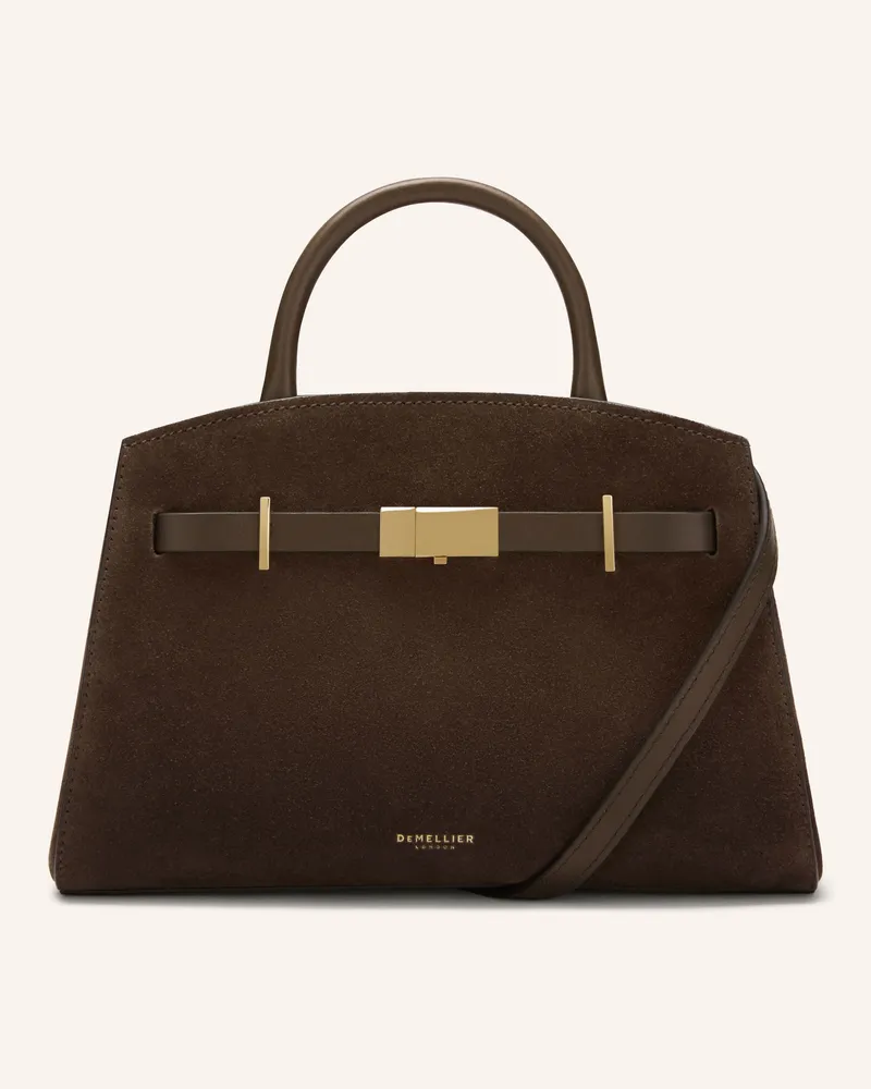 DeMELLIER Handtasche The Small Hudson braun Dunkelbraun