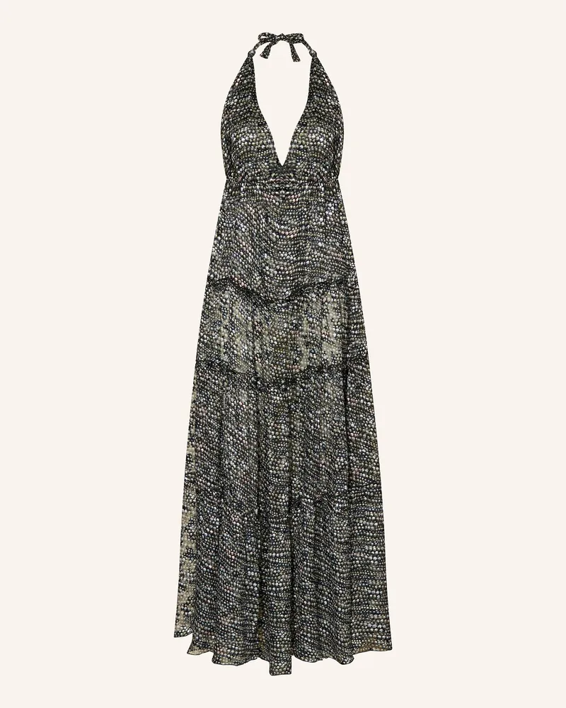 Vilebrequin Strandkleid PEARL LUNA aus Seide Schwarz