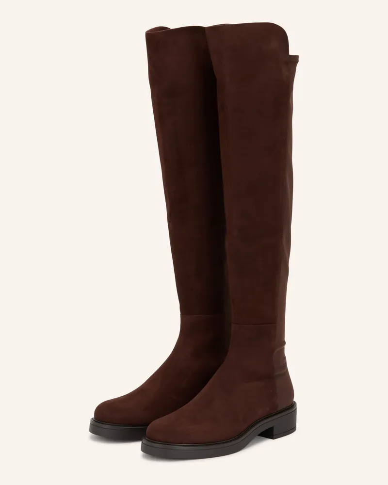 Stuart Weitzman Stiefel Celia braun Dunkelbraun