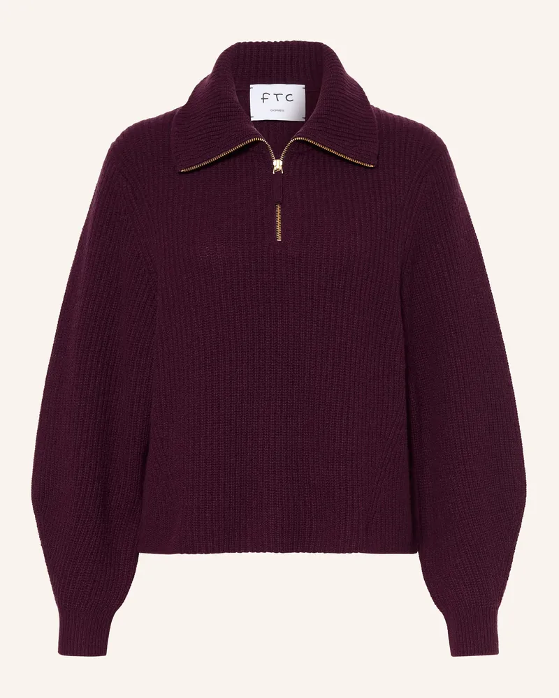 FTC Cashmere Cashmere-Troyer rot Dunkelrot