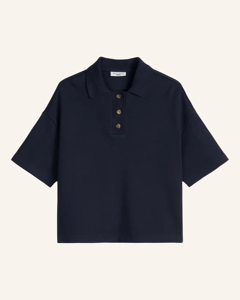 Marc O'Polo Poloshirt blau Dunkelblau