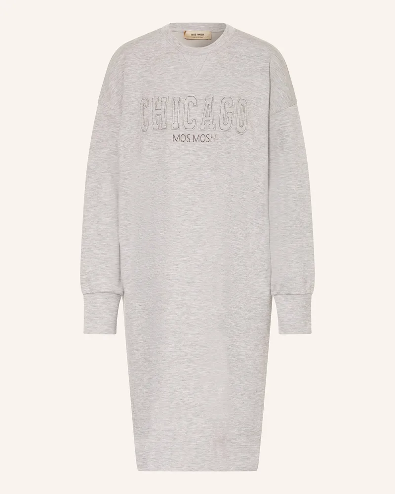 Mos Mosh Sweatkleid MMRENZI Grau