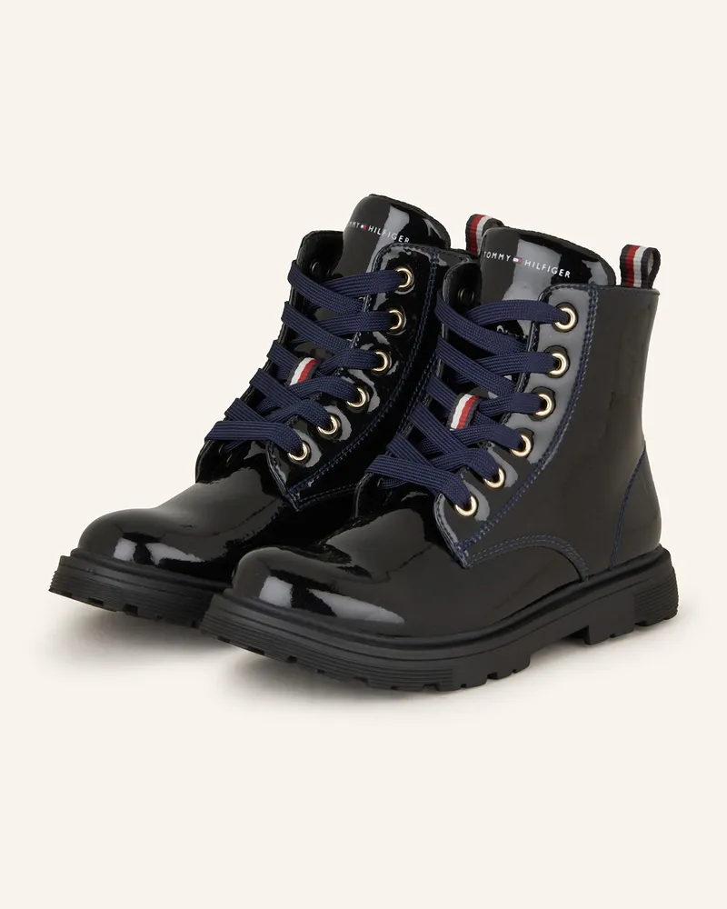 Tommy Hilfiger Schnürboots Dunkelblau