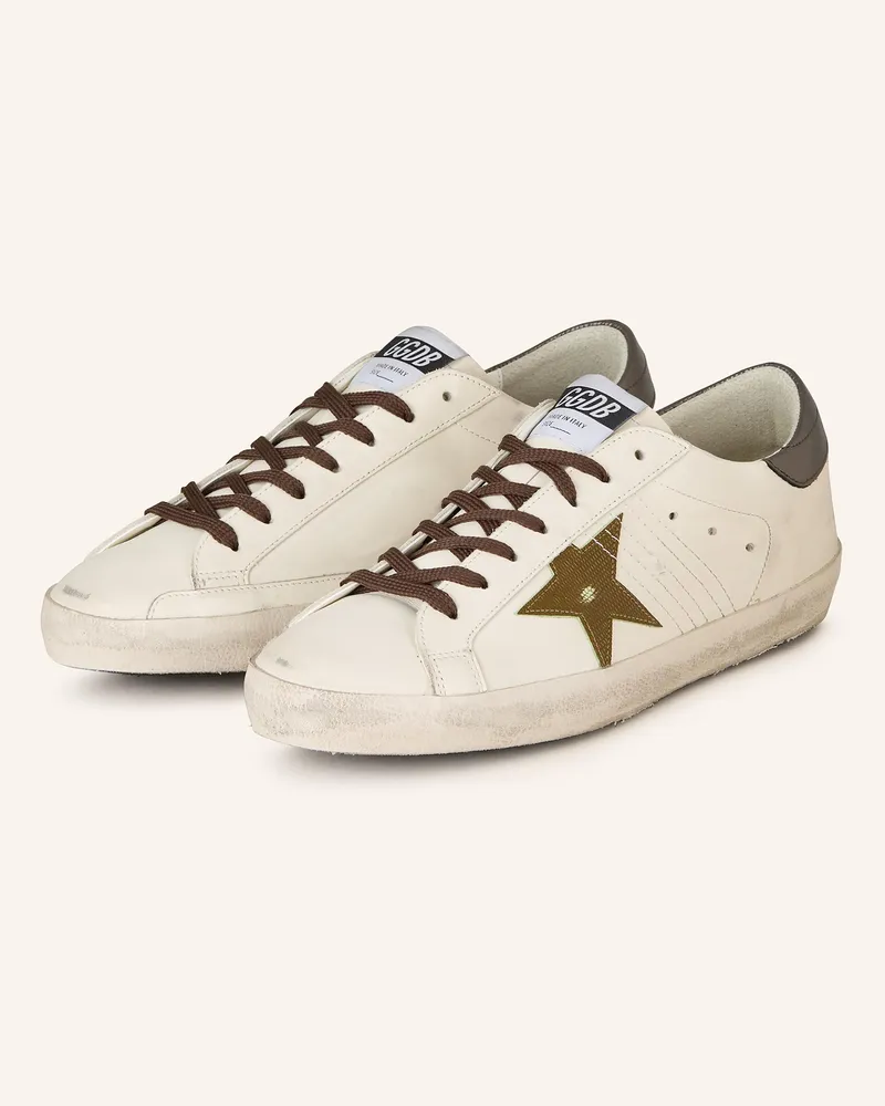 Golden Goose Sneaker SUPER-STAR Ecru