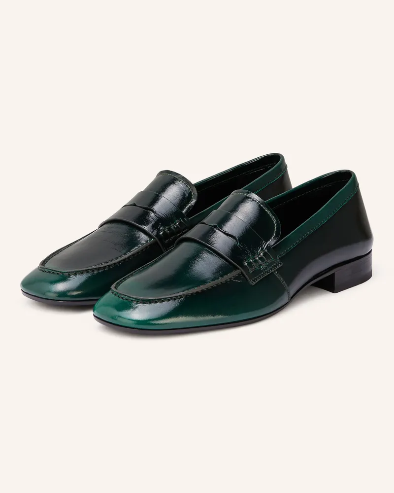 Dries van Noten Penny-Loafer Grün