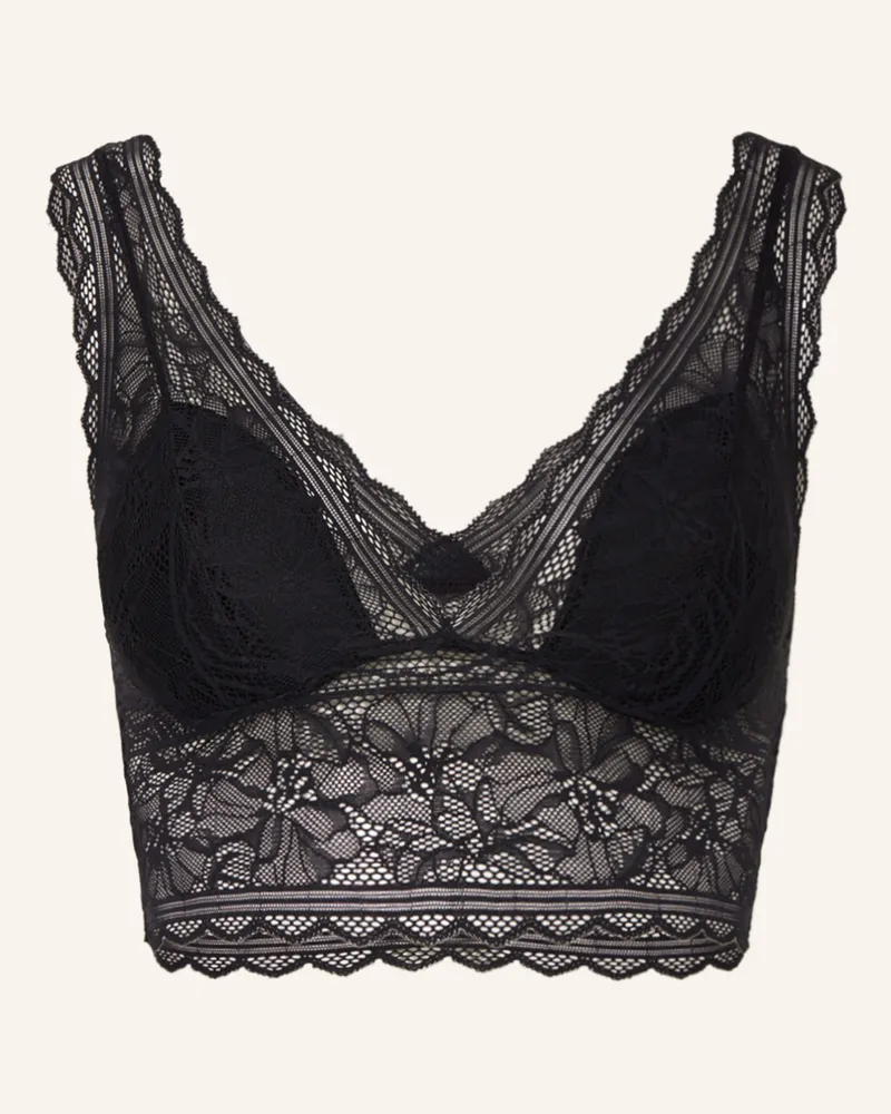 Chantelle Bustier Floral Touch schwarz Schwarz