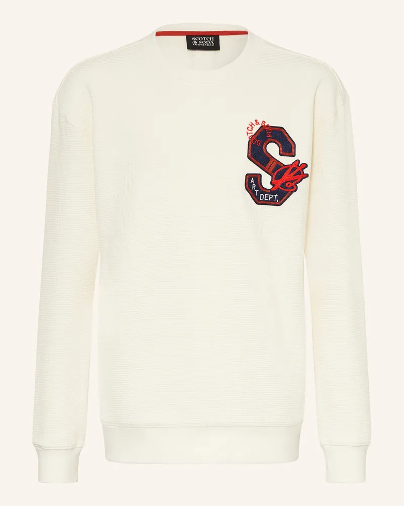 Scotch&Soda Sweatshirt beige Ecru