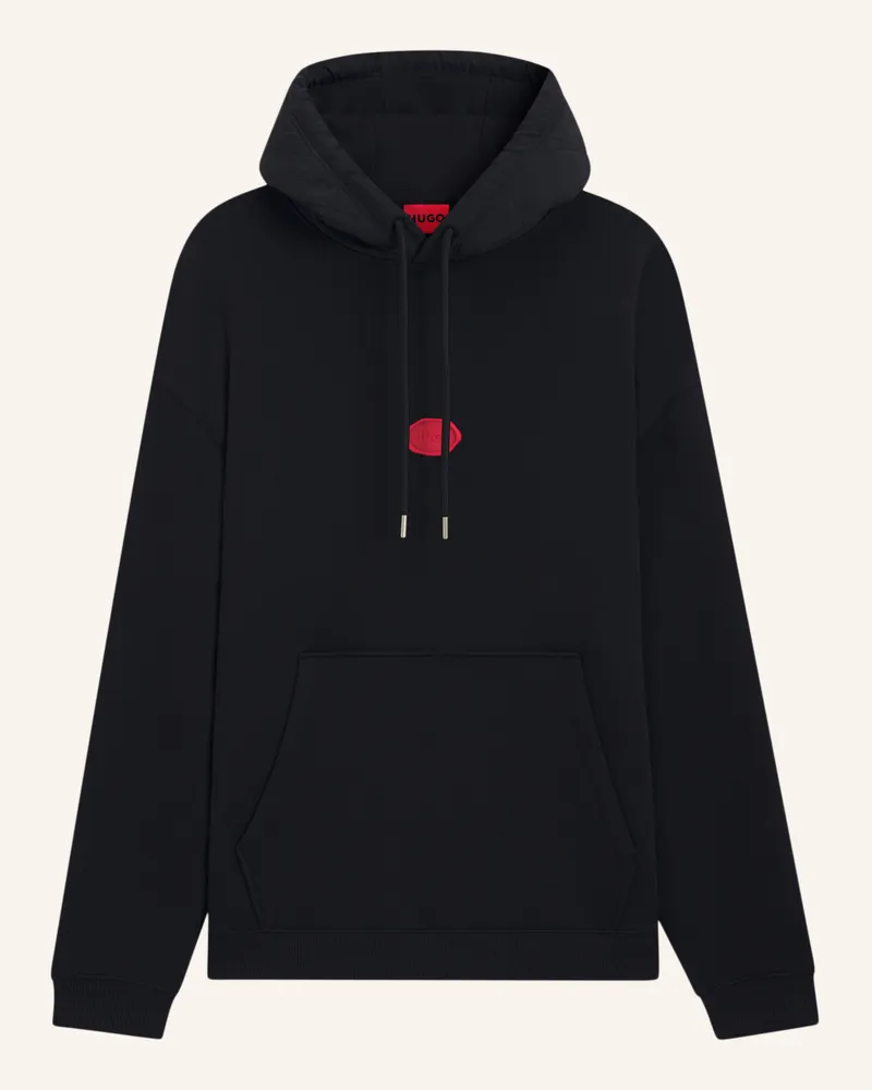 HUGO BOSS Sweatshirt DILVANO Oversize Fit Schwarz