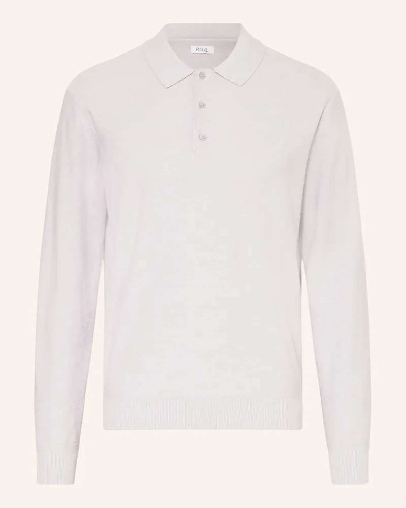 paul Strick-Poloshirt grau Hellgrau