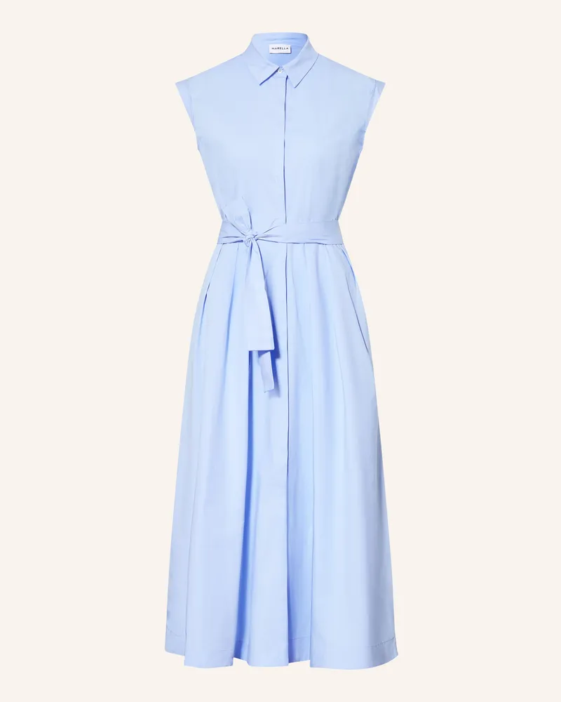 MARELLA Hemdblusenkleid blau Hellblau