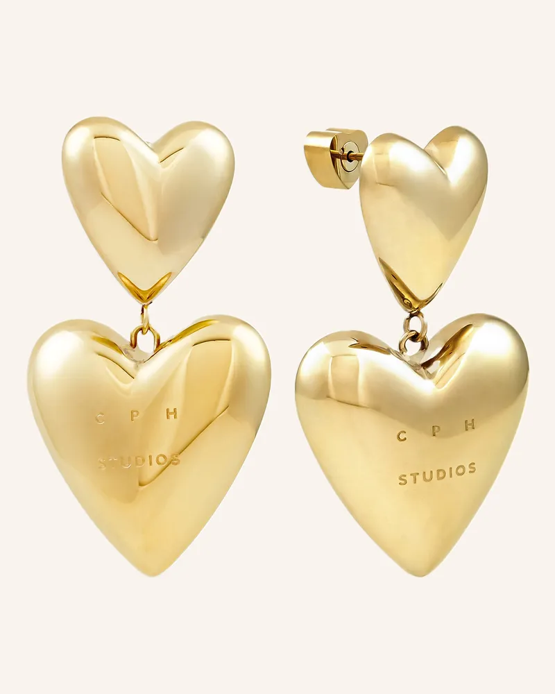 Copenhagen Ohrstecker  aus  Edelstahl Gold
