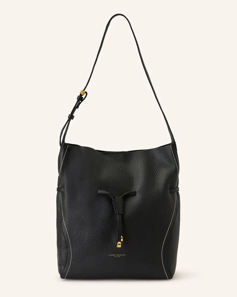 Gianni Chiarini Beuteltasche SIENNA mit Pouch Schwarz
