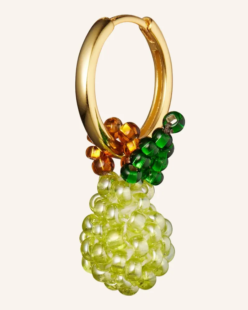 PURA UTZ Ohrringe Mini Pear Earring By Glambou gold Gold