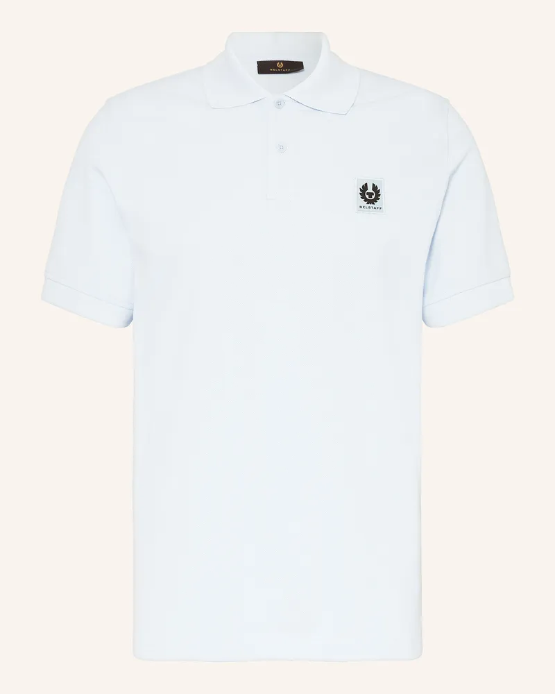 Belstaff Piqué-Poloshirt Hellblau