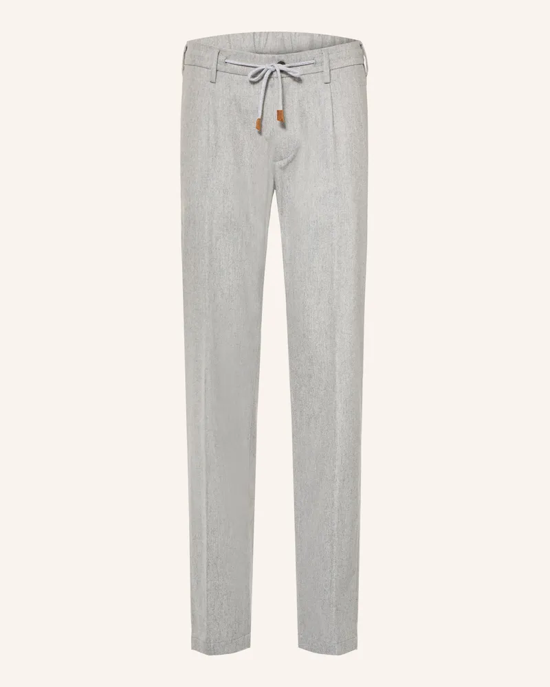Eleventy Hose Milano Extra Slim Fit grau Hellgrau