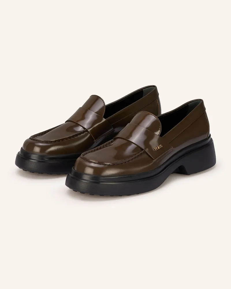 TOD'S Loafer Khaki