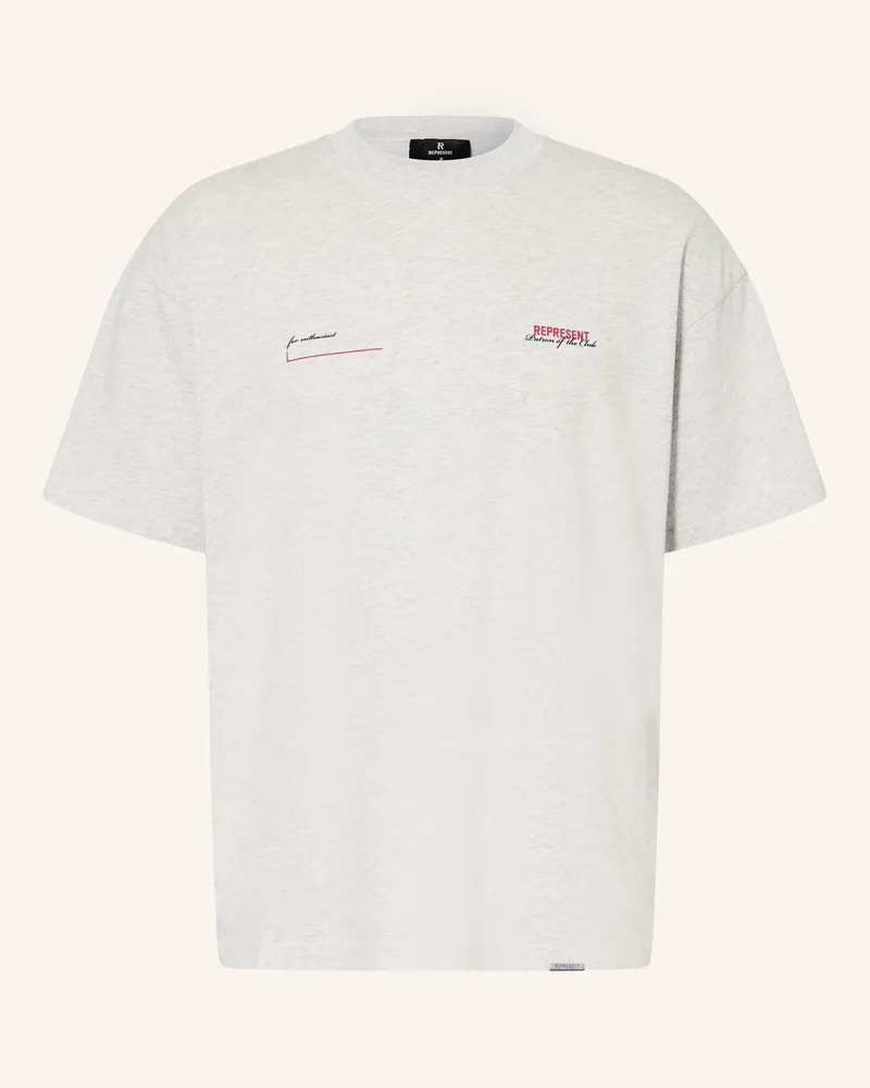 REPRESENT T-Shirt Patron Of The Club weiss Hellgrau