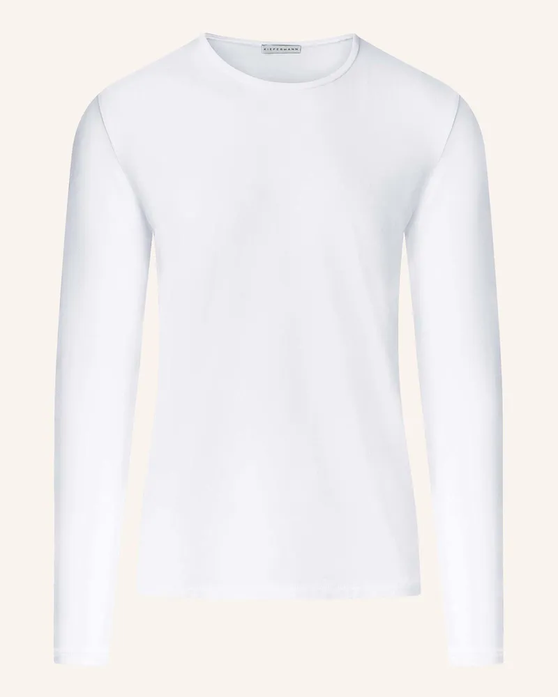 KIEFERMANN Longsleeve Emil weiss Weiss
