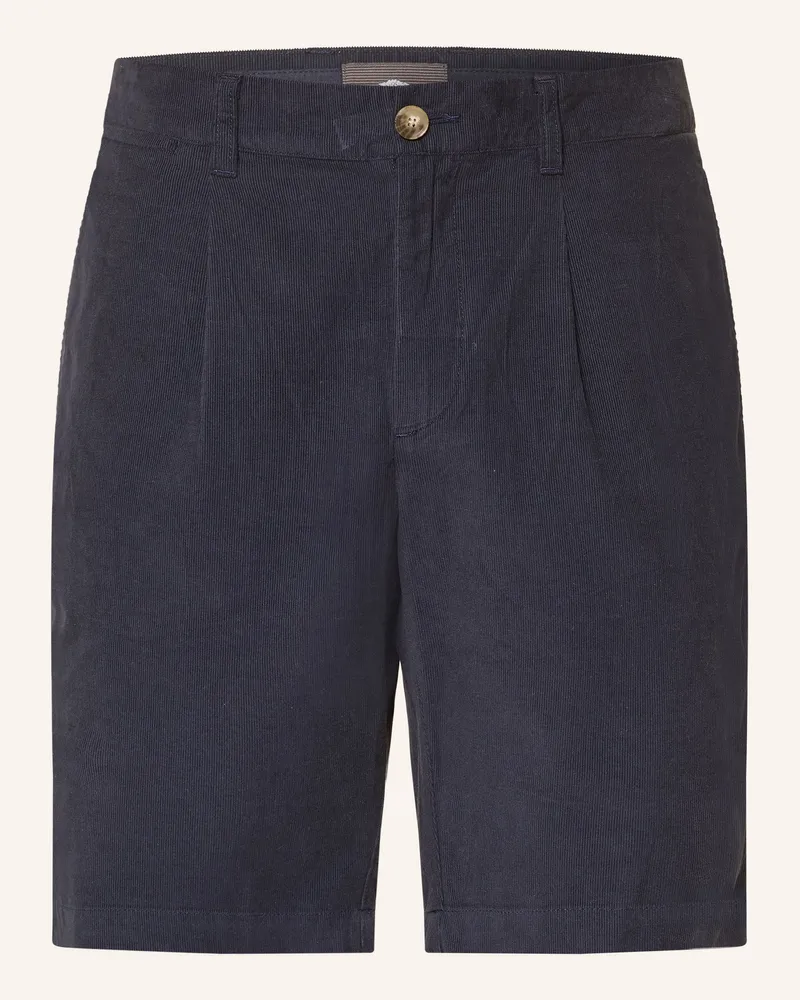 Fynch-Hatton Cordshorts Dunkelblau