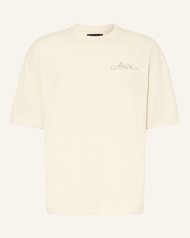Amiri T-Shirt beige Beige