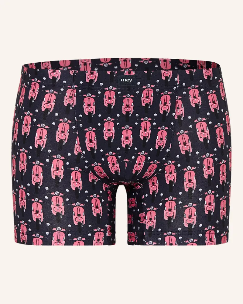 Mey Boxershorts Serie City Glide blau Dunkelblau