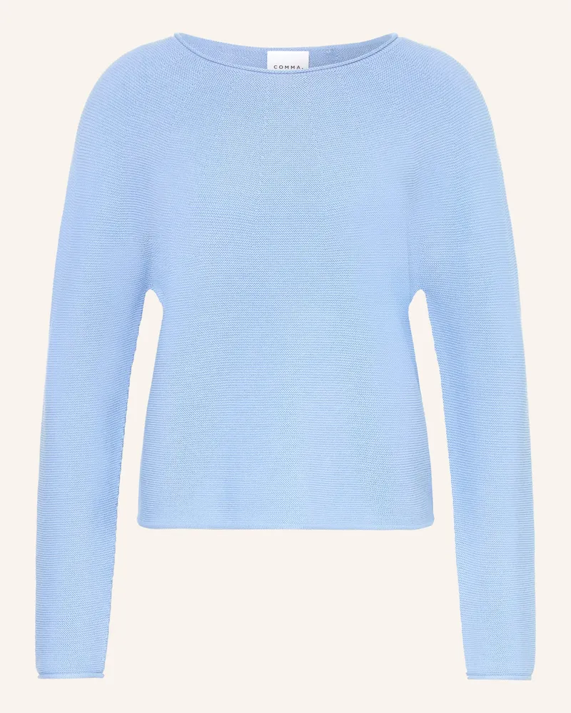 COMMA Pullover Hellblau