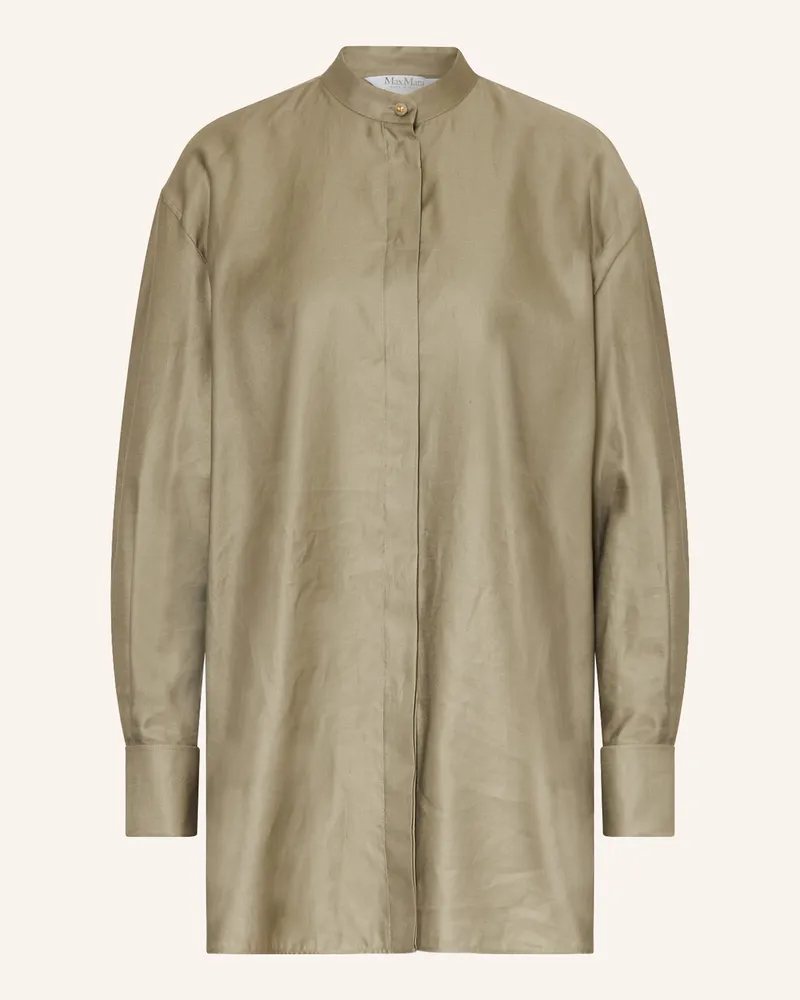 Max Mara Hemdbluse ANTA Oliv