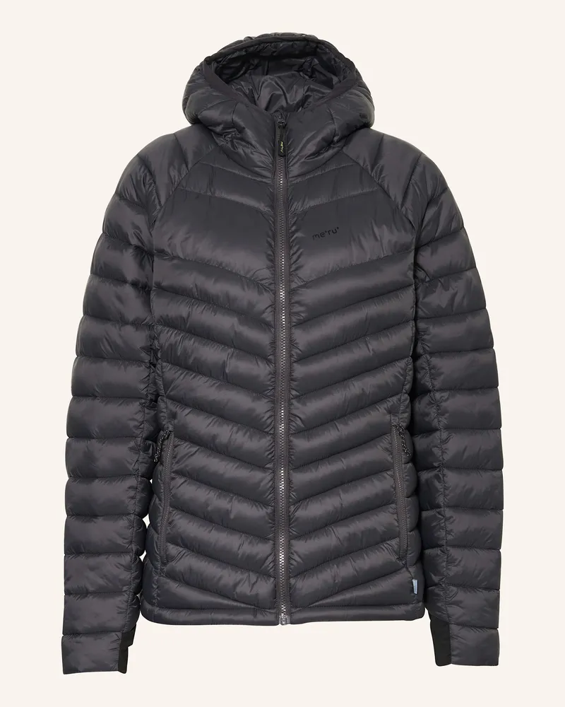 me°ru' Steppjacke PERRYVILLE Schwarz