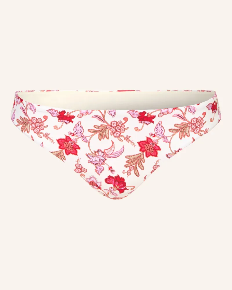 Seafolly Australia Basic-Bikini-Hose Summer Chintz rosa Ecru