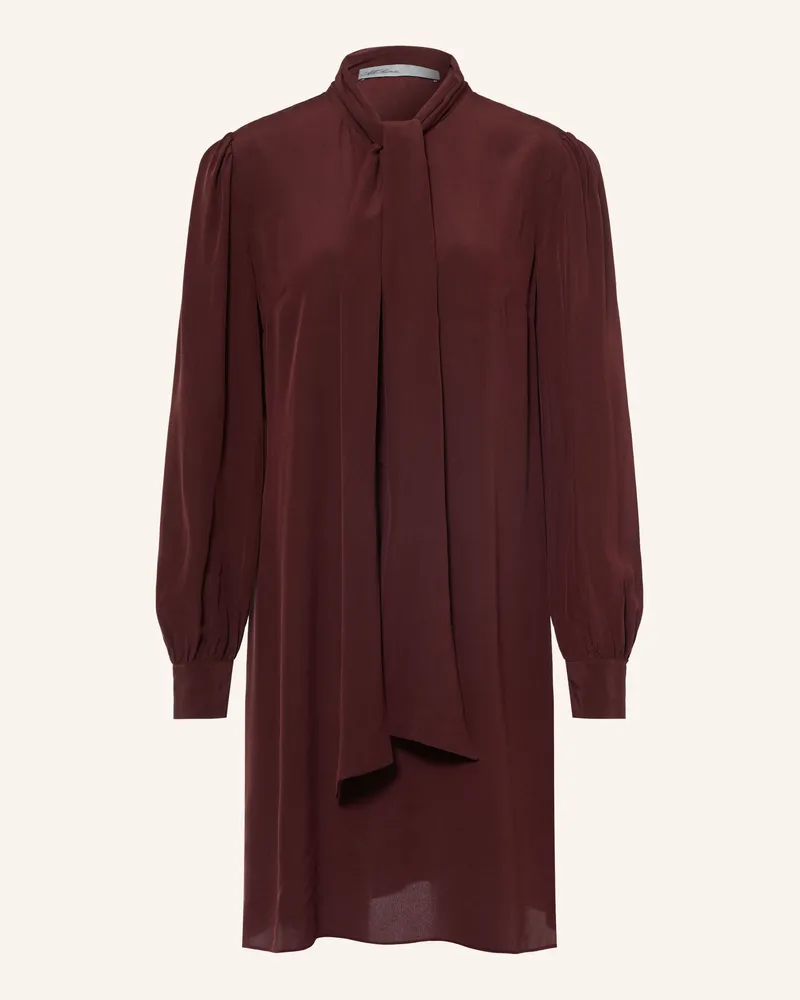 AllSaints Seidenkleid Jamie Mit Schluppe rot Dunkelrot
