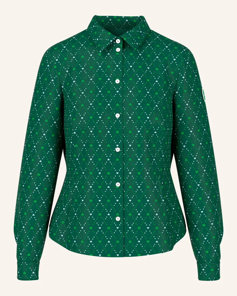 Marc Cain Bluse Dunkelgrün