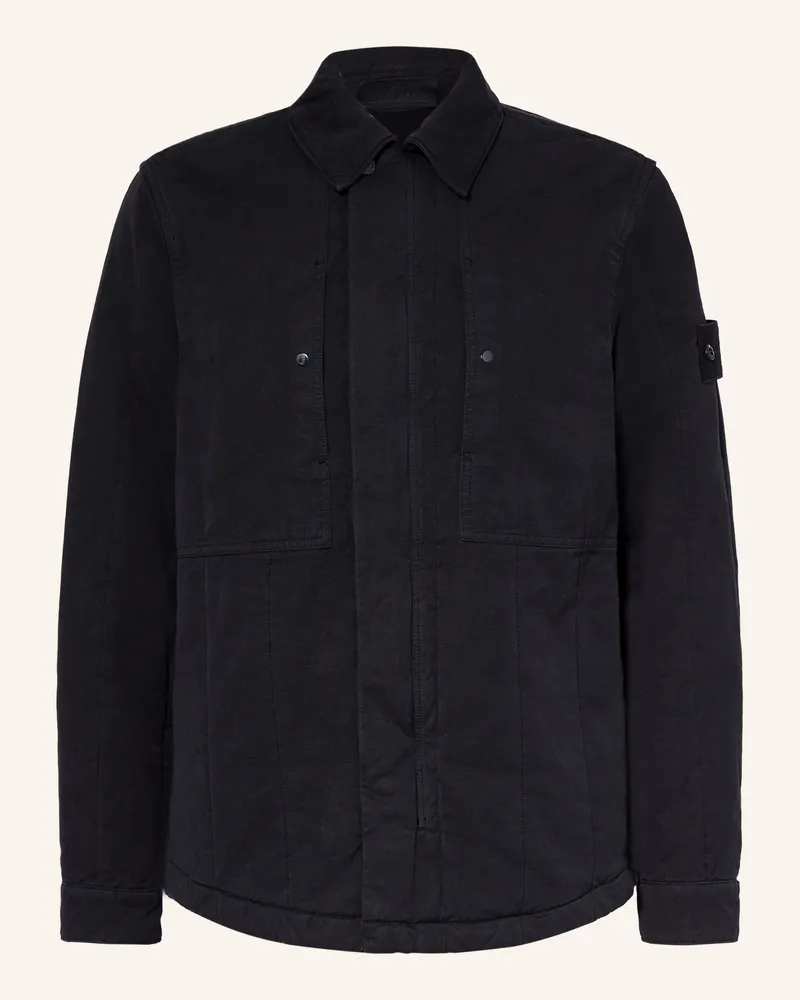 Stone Island Overjacket Ghost blau Dunkelblau