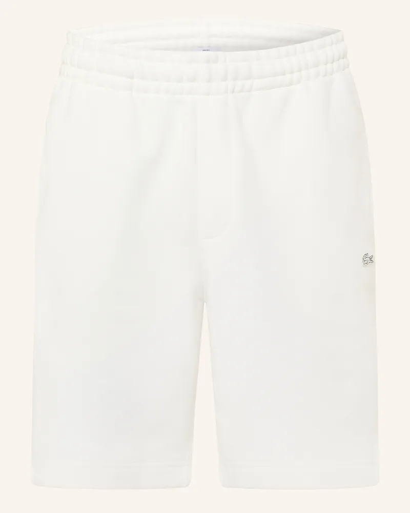 Lacoste Sweatshorts weiss Weiss