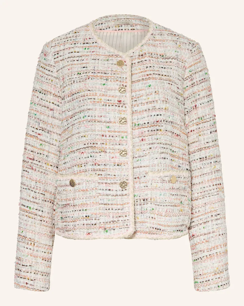 lilienfels Bouclé-Jacke rosa Rosé