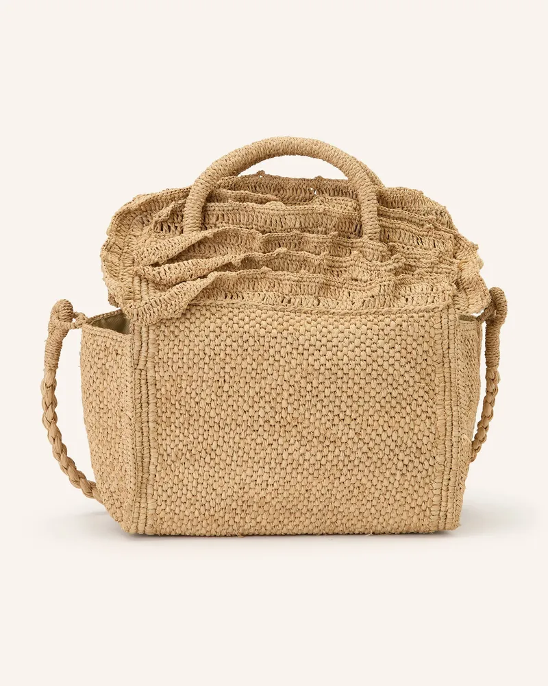 IBELIV Handtasche beige Beige