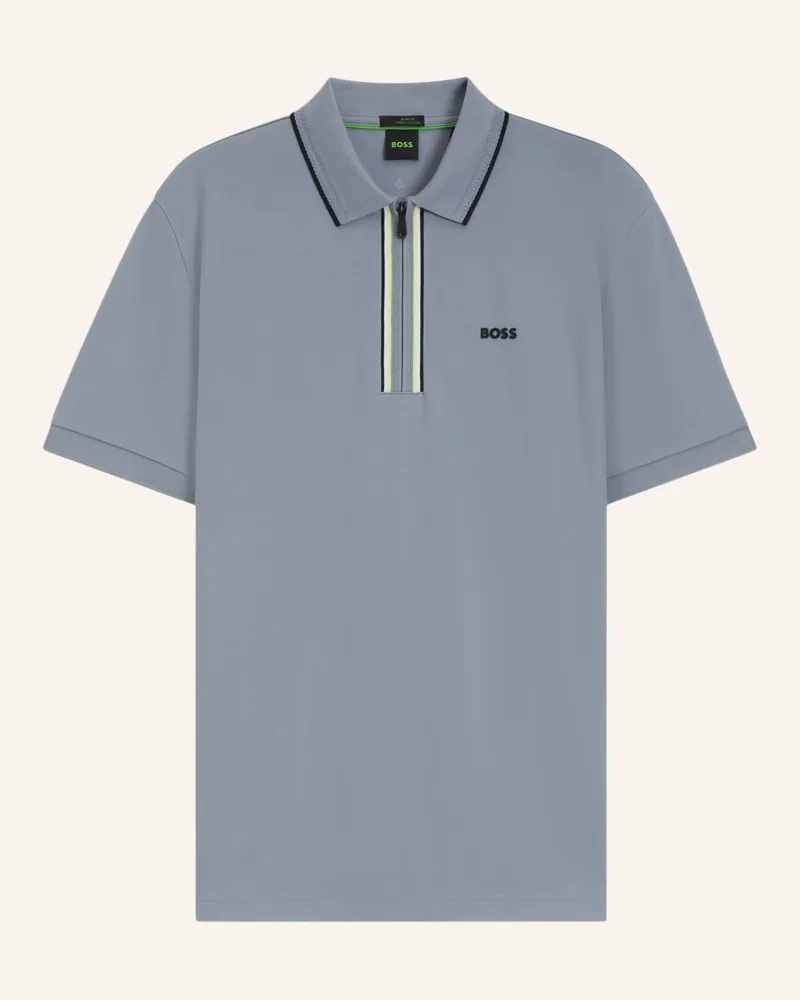 HUGO BOSS Poloshirt PHILIX GOC Slim Fit Dunkelgrau