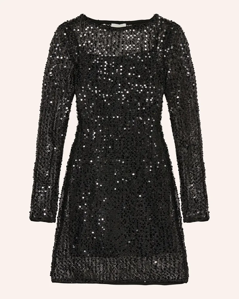 LeGer by Lena Gercke Cocktailkleid Lino Aus Mesh schwarz Schwarz