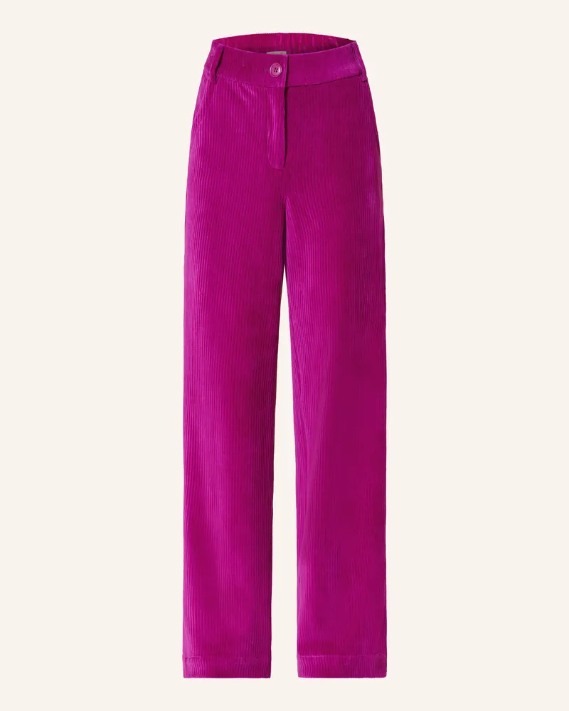 CATNOIR Marlenehose Aus Cord pink Fuchsia