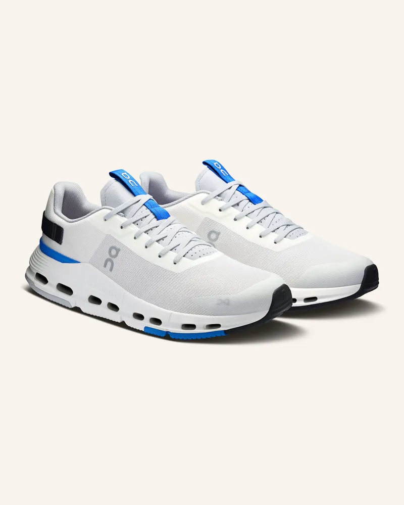 ON Sneaker Cloudnova Form 2 grau Weiss