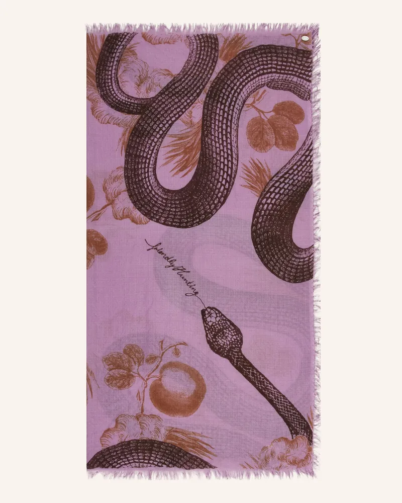 Friendly Hunting Cashmere-Tuch Lila