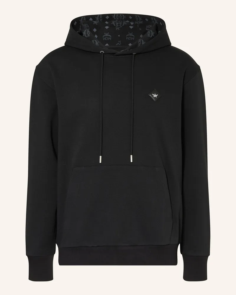 MCM Hoodie schwarz Schwarz