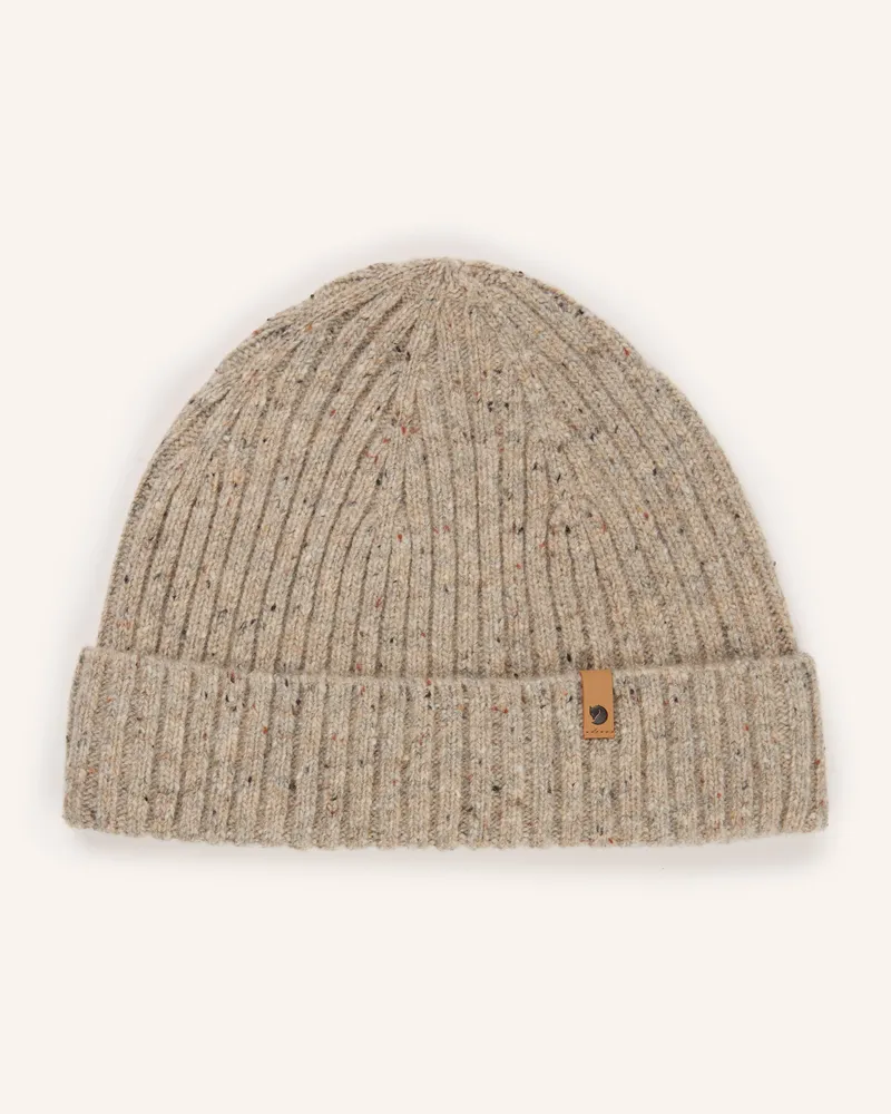 Fjäll Räven Mütze Övik Neps beige Beige